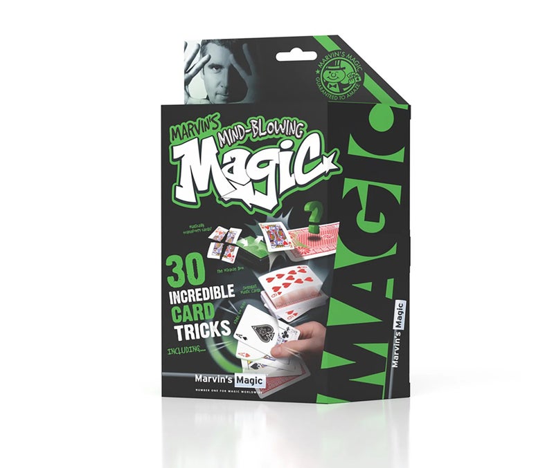 Marvins Magic Marvin’s Mind Blowing Magic – 30 Incredible Card Tricks | Complete Card Magic Set with Illustrated Instruction Guide - Image 1